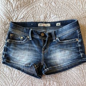 BKE denim shorts